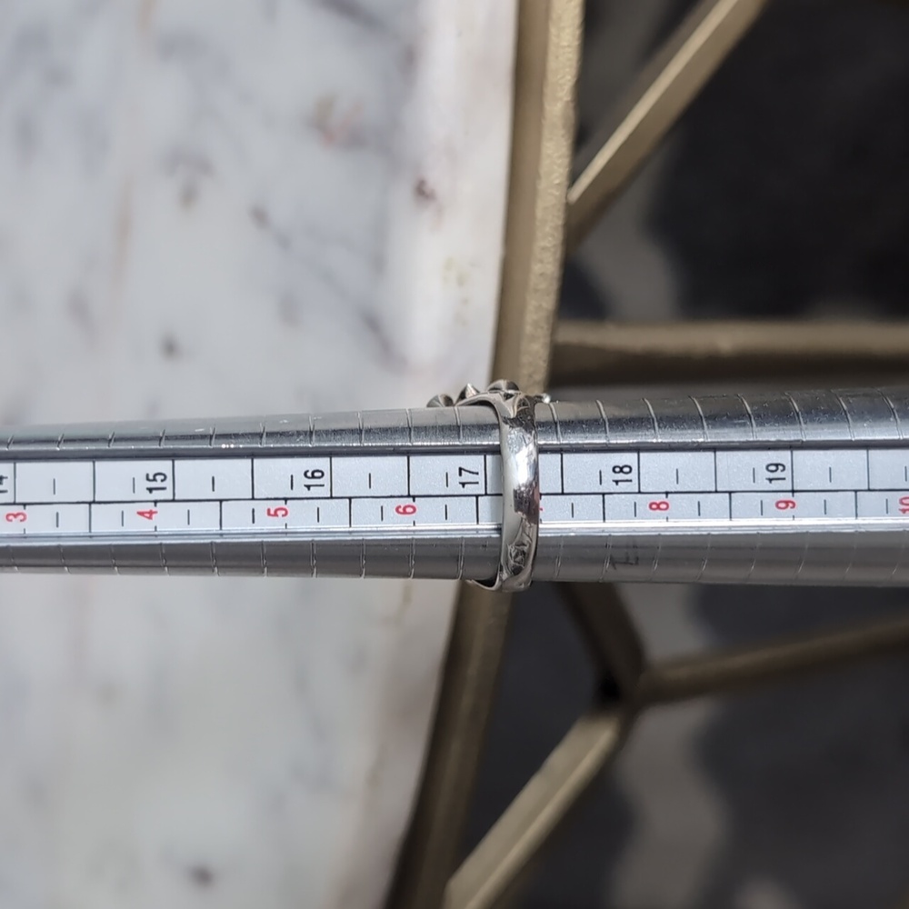 Multicolor Gemstone Silver Ring - image 2